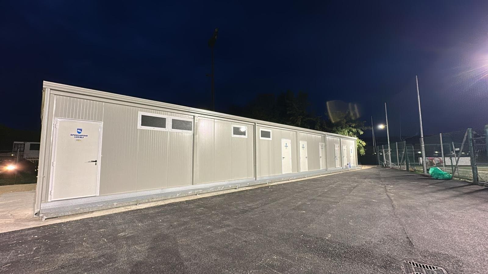 Nuovi spogliatoi per lo stadio di Montesilvano